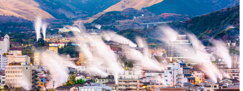 由布院の田園風景