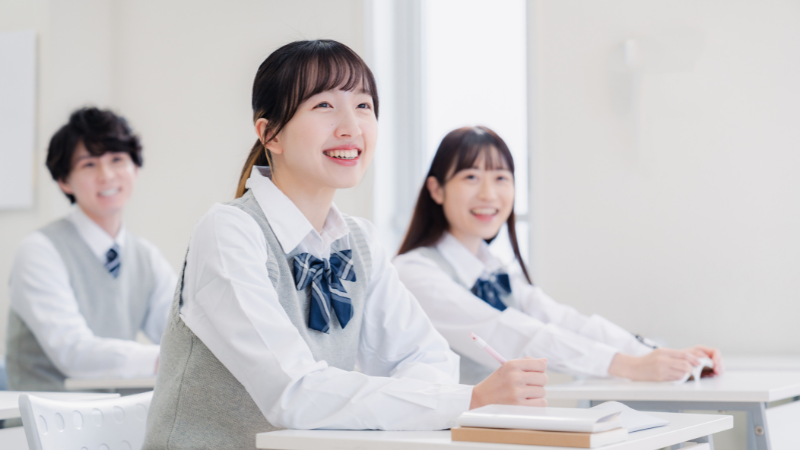 生徒の反応の様子