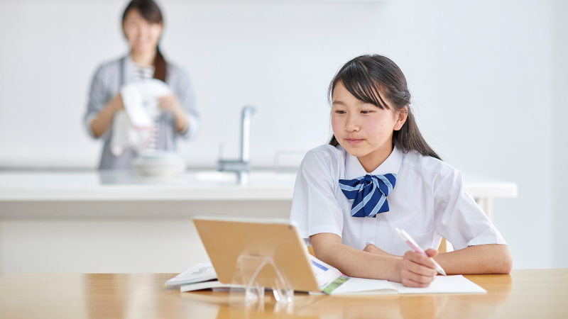 生徒の学習風景