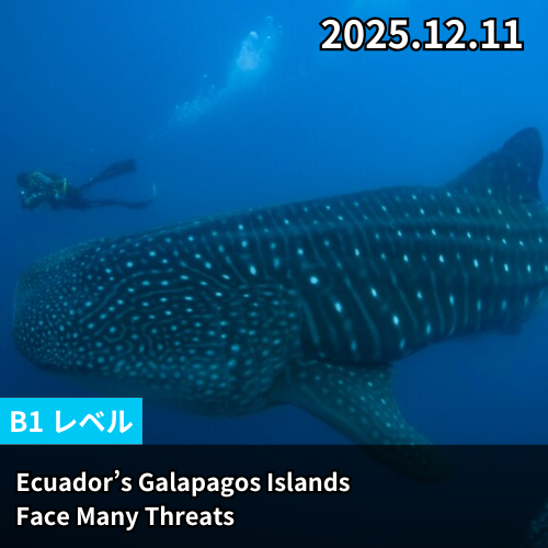 Ecuador’s Galapagos Islands Face Many Threats