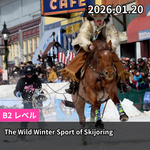 The Wild Winter Sport of Skijoring