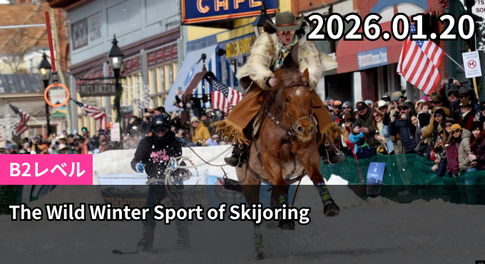The Wild Winter Sport of Skijoring