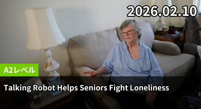 Talking Robot Helps Seniors Fight Loneliness