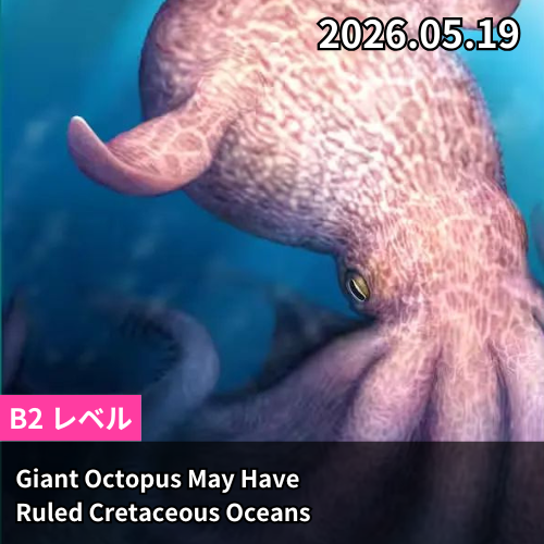 Giant Octopus May Have Ruled Cretaceous Oceans
