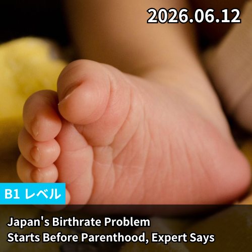 Japan's Birthrate Problem Starts Before Parenthood, Expert Says