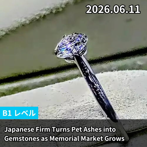 Japanese Firm Turns Pet Ashes into Gemstones as Memorial Market Grows